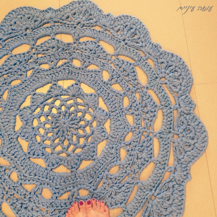 שטיח Doily וסדנה :)